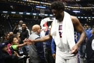 Reigning NBA MVP Joel Embiid of the Philadelphia 76ers